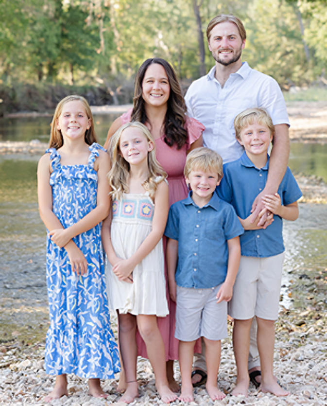 Photo of Hunter Green with his family